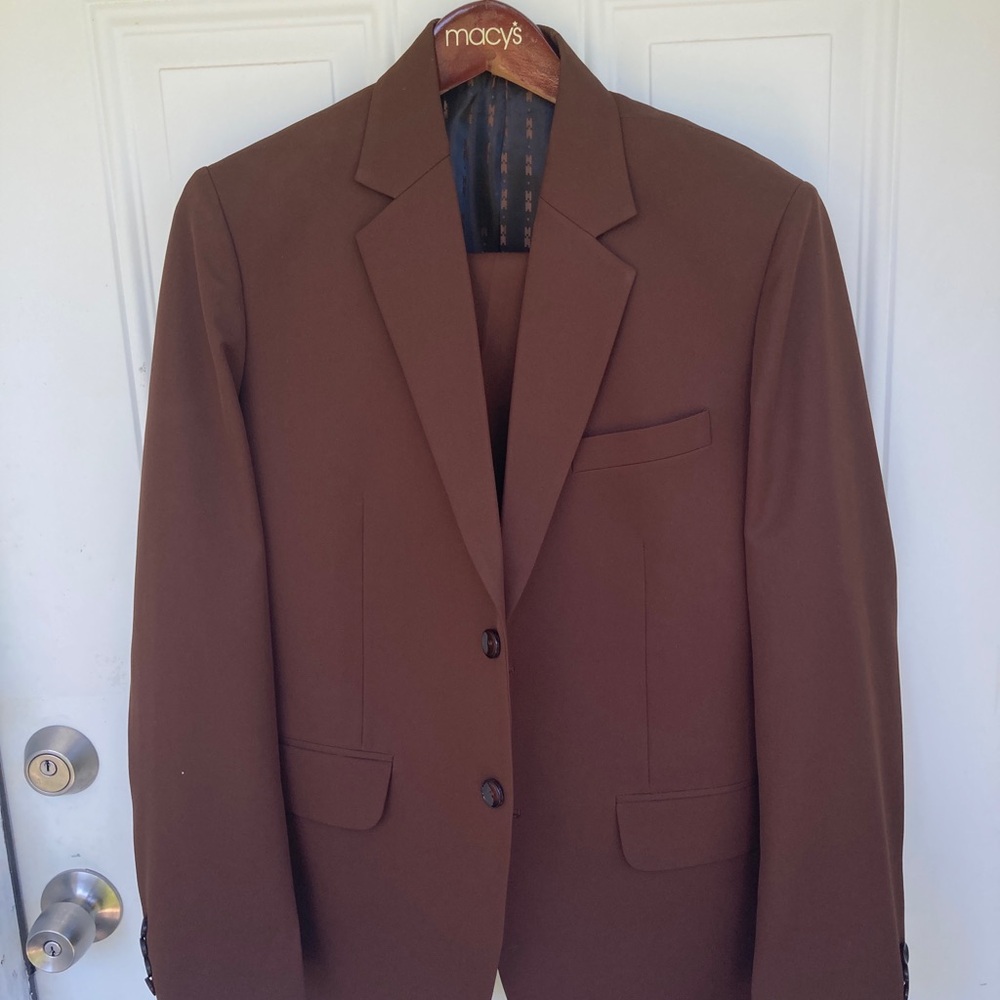 Men's Brown Suit - Classic Tailored